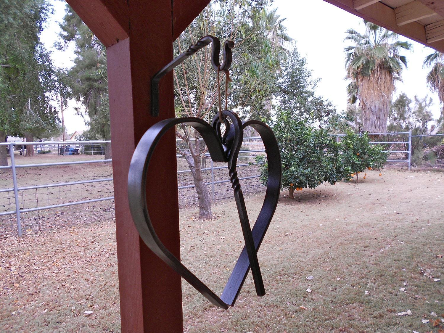 Large Heart Dinner Bell Etsy