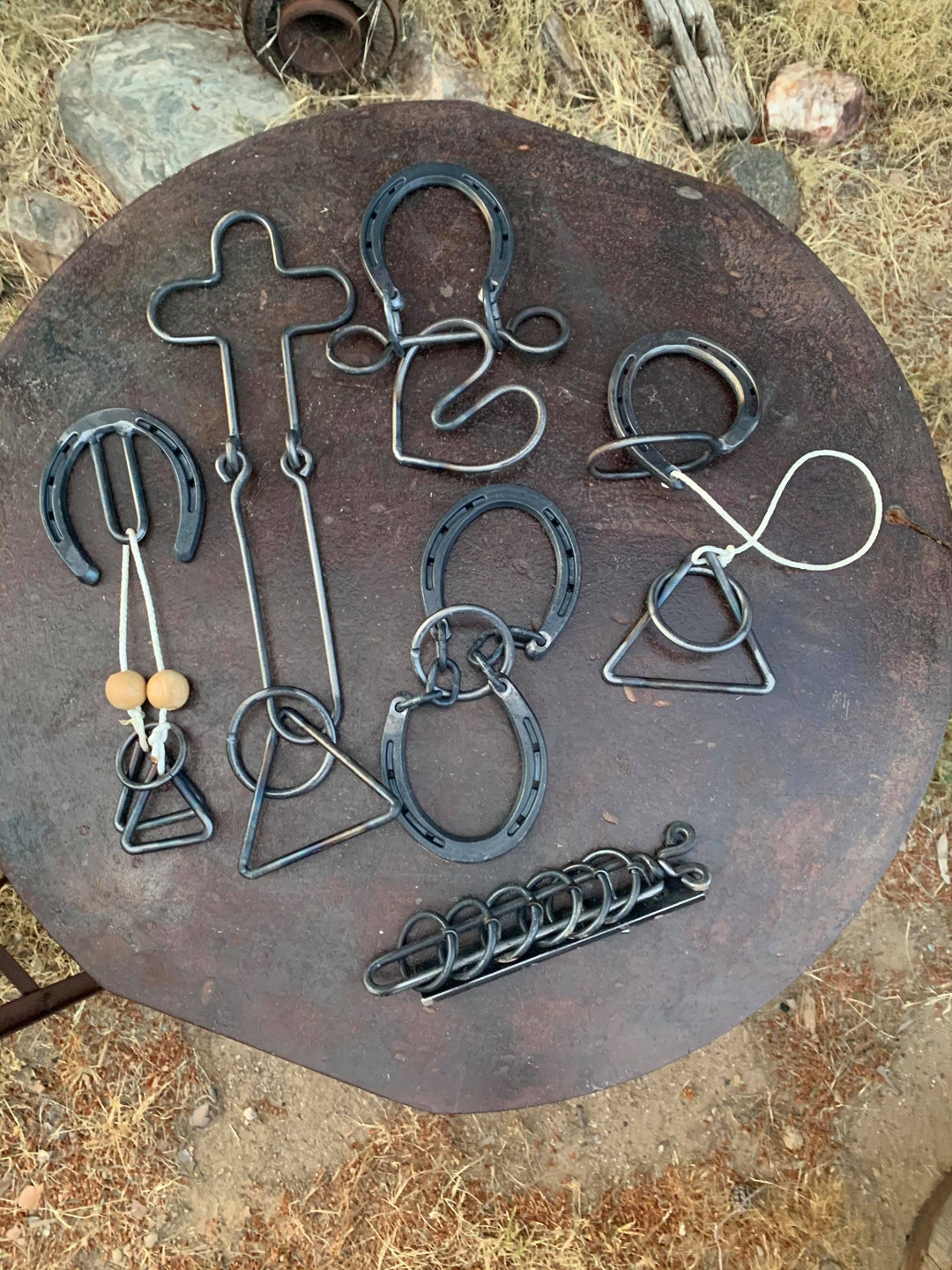 Old Fashioned Puzzles, THE HORSESHOE PUZZLE Etsy