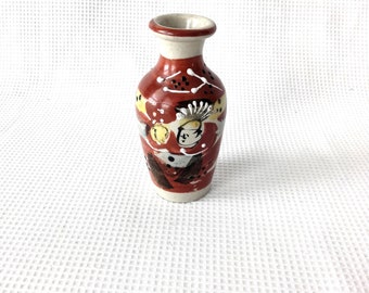 Miniature Vintage Ceramic Vase Unknown Origin