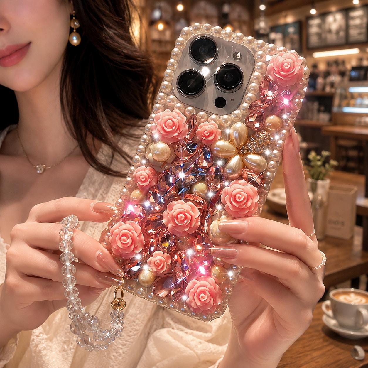 Pink Chanel Phone Case - Etsy