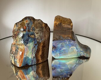 Boulder Opals with ironstone from Australia