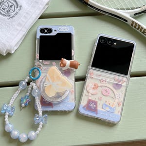Bakery Themed Case Galaxy Z Flip 5 6 7 FE 8 MagSafe