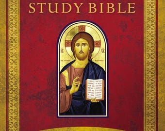 Orthodox Study Bible Hardcover | Old & New Testament Christian Scripture