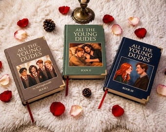 All The Young Dudes Hardcover Bücher SET – Marauders Era Fan Fiktion Collector's Edition
