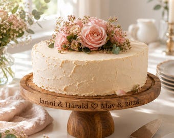 Cloche en verre, support à gâteau de mariage, décoration de mariage rustique bohème, support à gâteau smash, support à gâteau rustique, support pour gâteau, base de gâteau