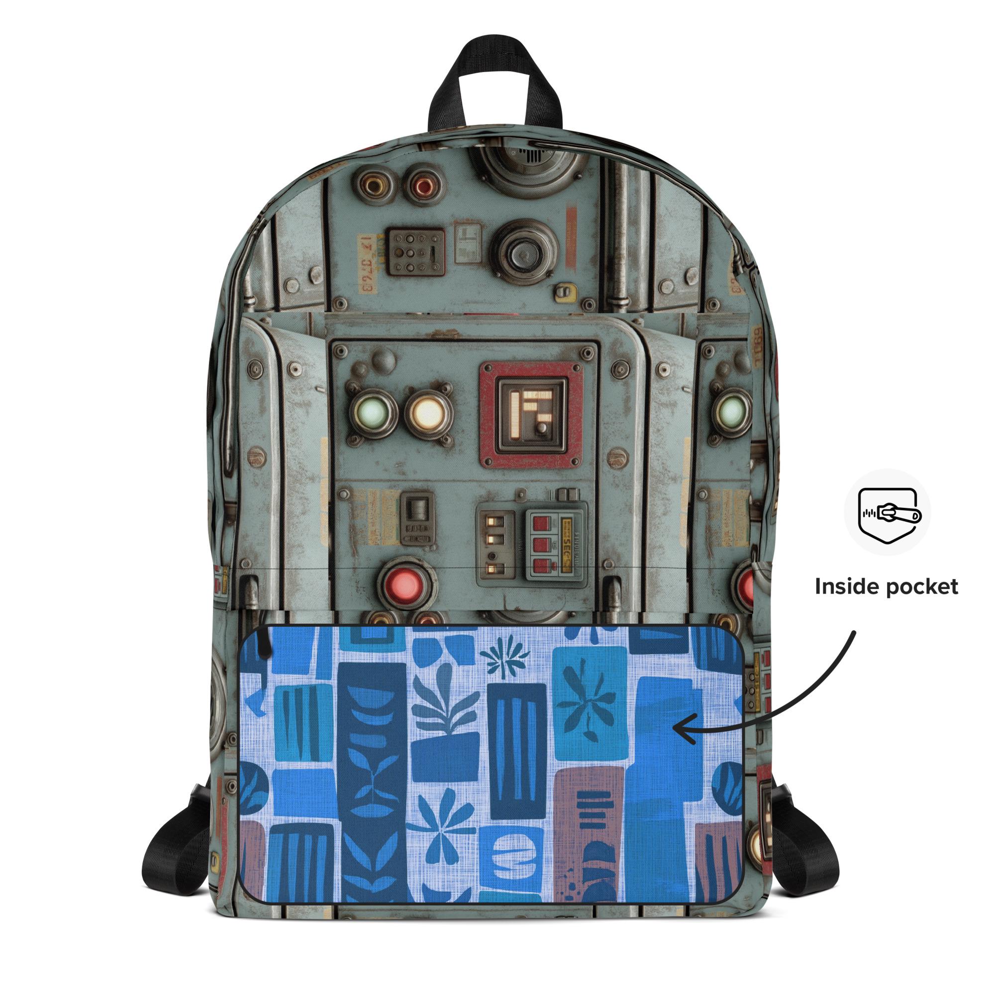 Robotboy Backpack Retro Robot Backpack - Etsy