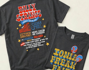 BMFS-shirt, Billy Strings Graphite Ionia Freak Fair-shirt, BMFS-cadeau voor fans, Billy Strings Band unisex hoodie en sweatshirt