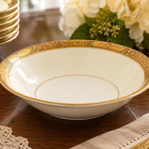 FREE SHIPPING - Vintage Noritake Goldkin Fruit Bowls (Set of 9) – 5675 Pattern Fine China