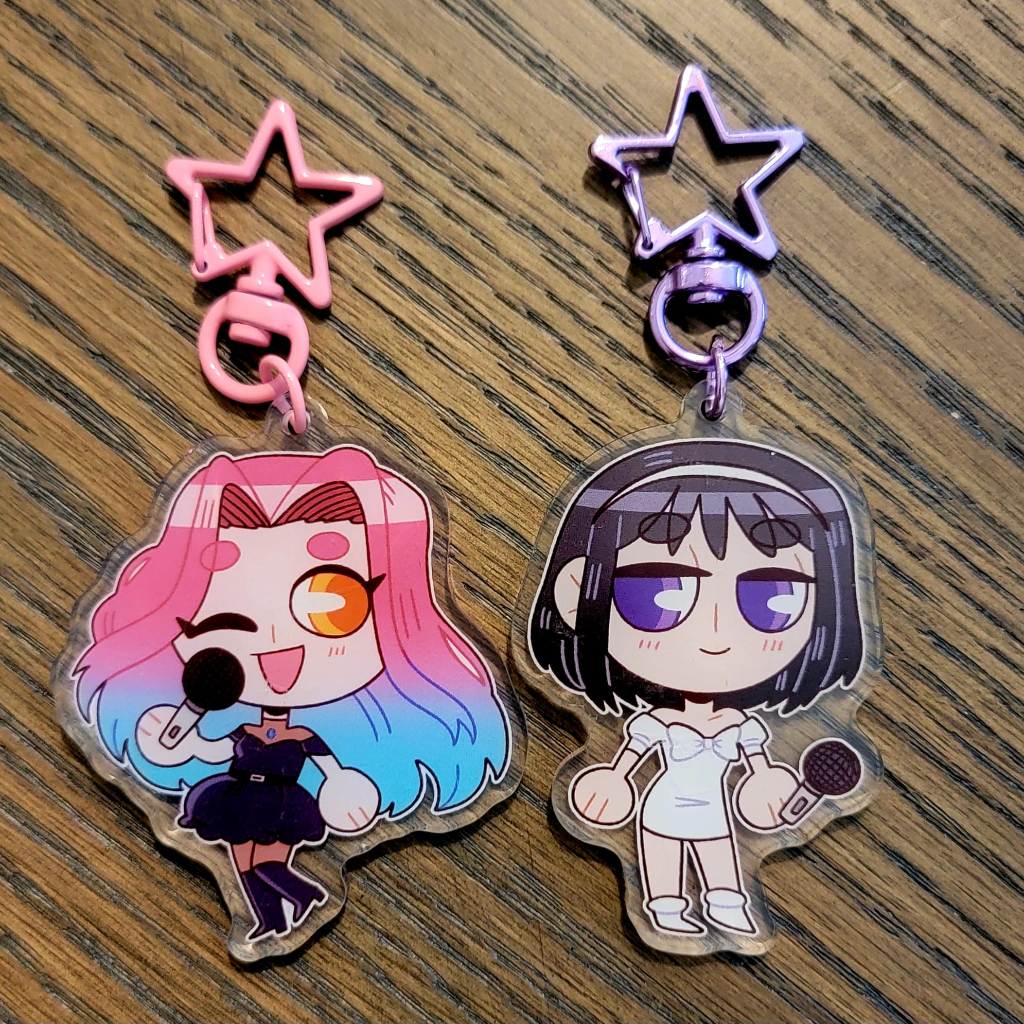 Alien Stage Chibi Acrylic Keychains | Ivan, Till, Luka, Hyuna, Mizi ...