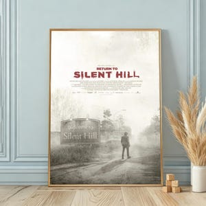 Terug naar Silent Hill: filmposters, posters op maat, canvas posters zonder lijst, interieurdecoratie, kunstcadeauposters