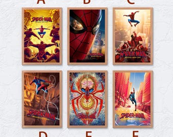 Spider-Man Brand New Day Movie posters,Customized posters,Canvas frameless posters,Interior decoration,Art gift posters