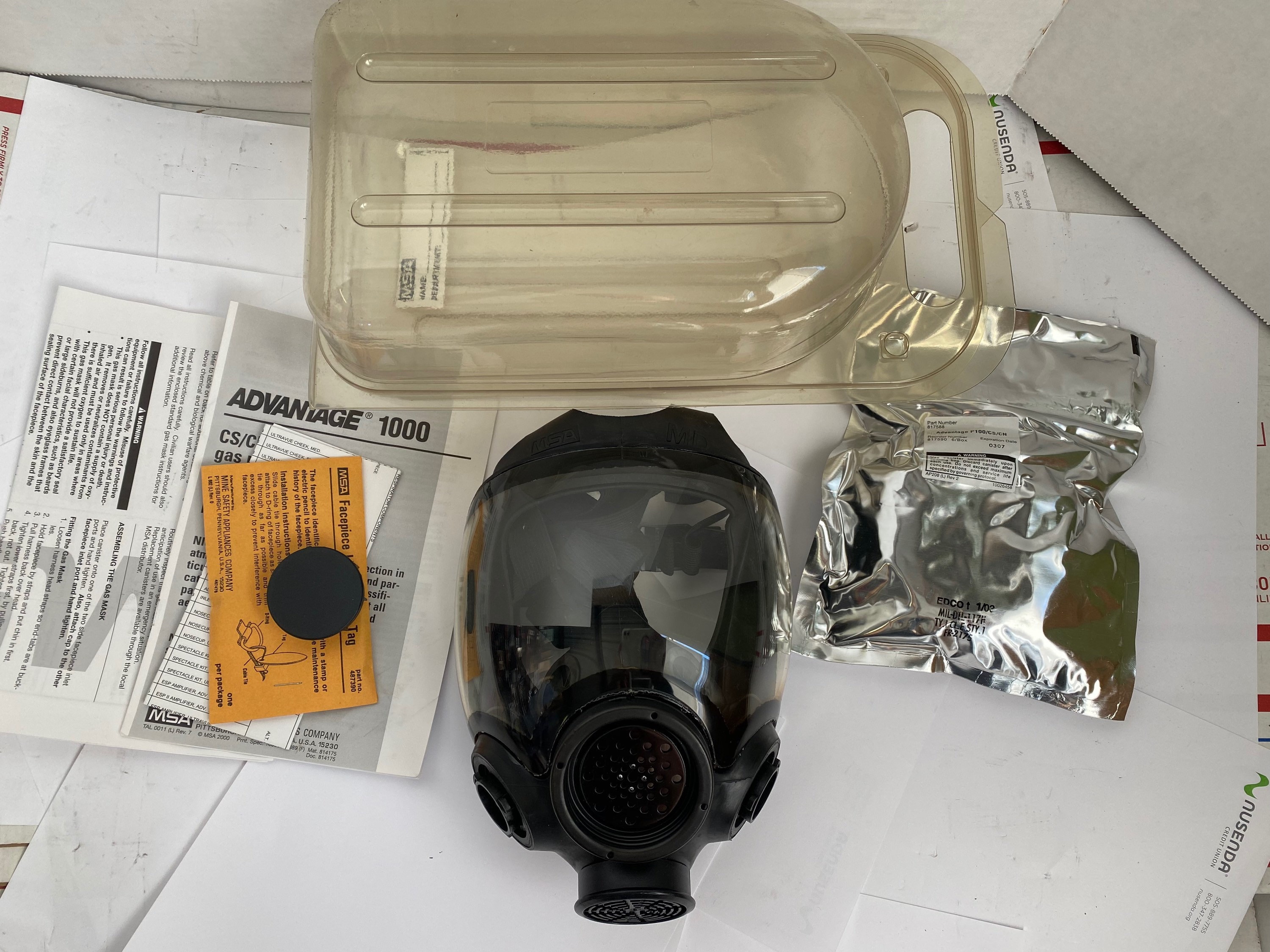 Fossil zusammen Vorläufig msa advantage 1000 gas mask Tod Verrückt