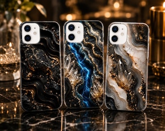 Marble for iPhone 15, 16, 17, Luxury case for Samsung S23, S24,S25