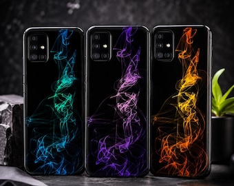 Abstract iPhone  15,16, 17, Colorful Cover for Samsung Galaxy S23, S24,S25