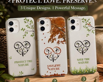 Nature for Samsung S24, S25, S26, botanical cover for iphone 13 Pro, 16, 17