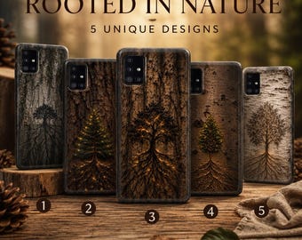 Tree for Samsung S24, S25, 26, Forest Cover for iPhone 14,15,16,17