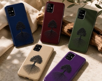 Tree for iPhone 14,15,16,17 Nature Cover for Samsung A37,A55, S23, S24,S25