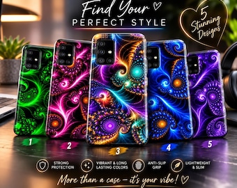 Abstract for Samsung S23, S24,S25, Mandala Cover for iPhone 13, 14, 15, 16,17