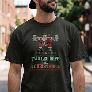 Zabawna świąteczna koszulka sportowa, wygodna w kolorach, 100% bawełniana, unisex
