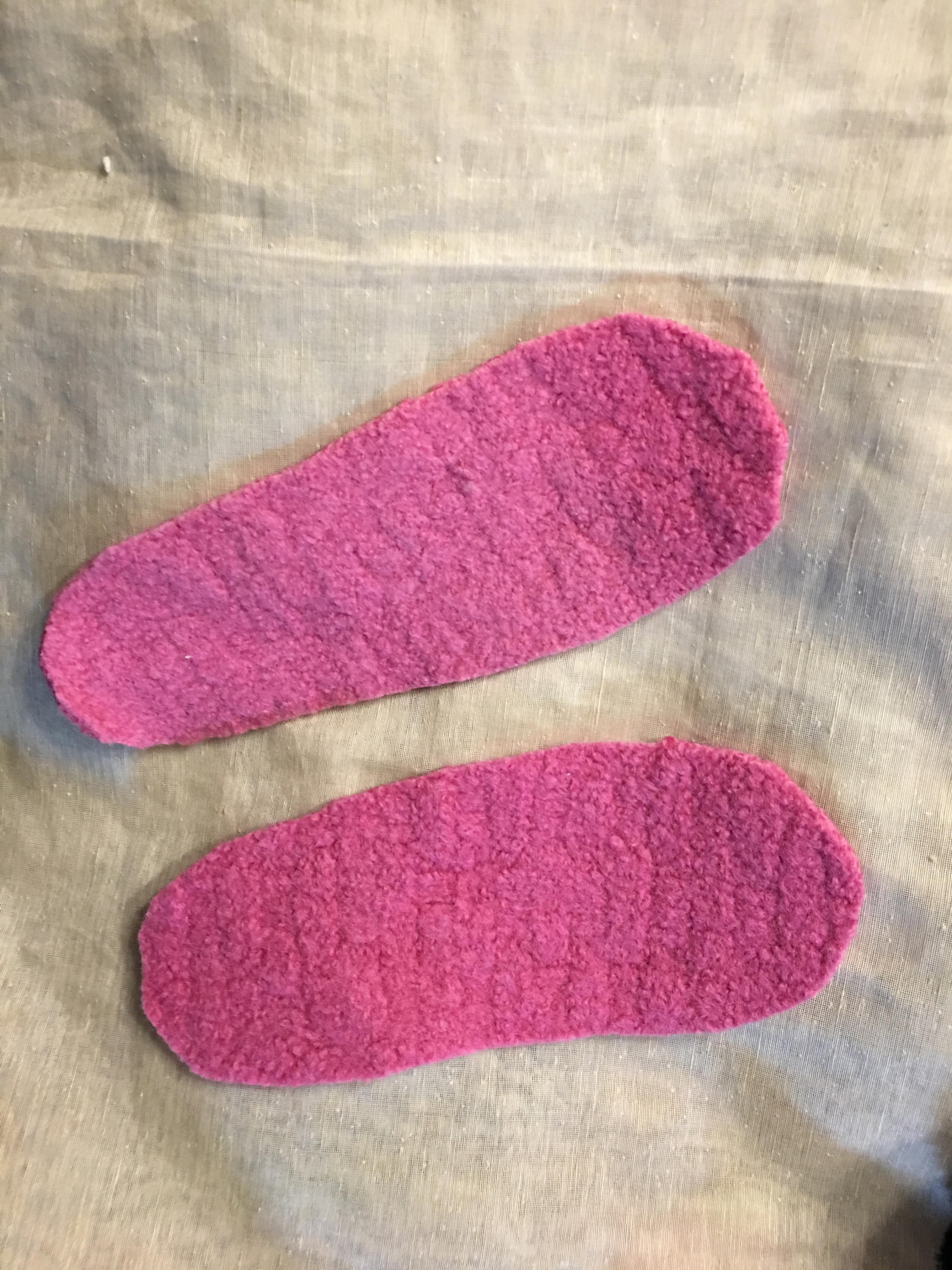 Thick Wool Felted Shoe Insole Inserts for Men Women and Etsy