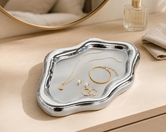 Christofle Silverplate Paperweight Office Desk Silver Decor Pebble