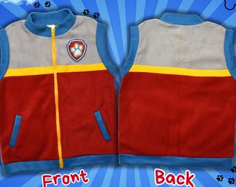 Ryder Halloween costume, Halloween party vest, for kids and adults CJ74