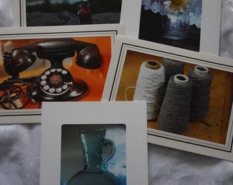 Blank Matted Note Cards - Package of 5