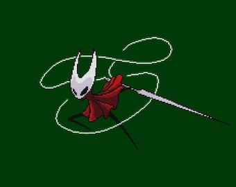 Patrón de punto de cruz del videojuego Hornet Silksong