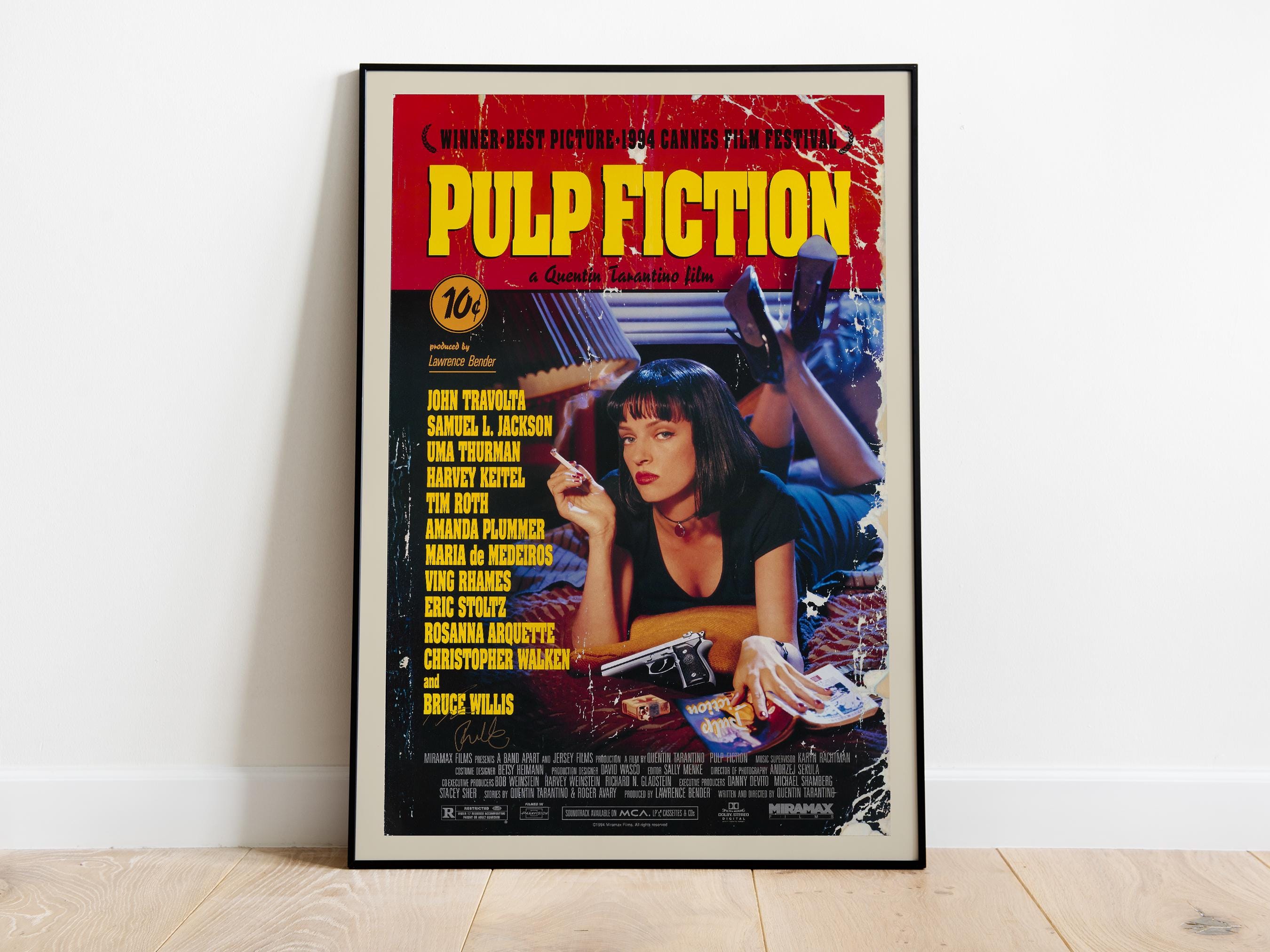 Pulp fiction poster - Etsy 日本