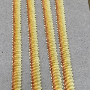 ombre seda rara antiga autêntica fita trabalho fita 1/4&quot; de largura