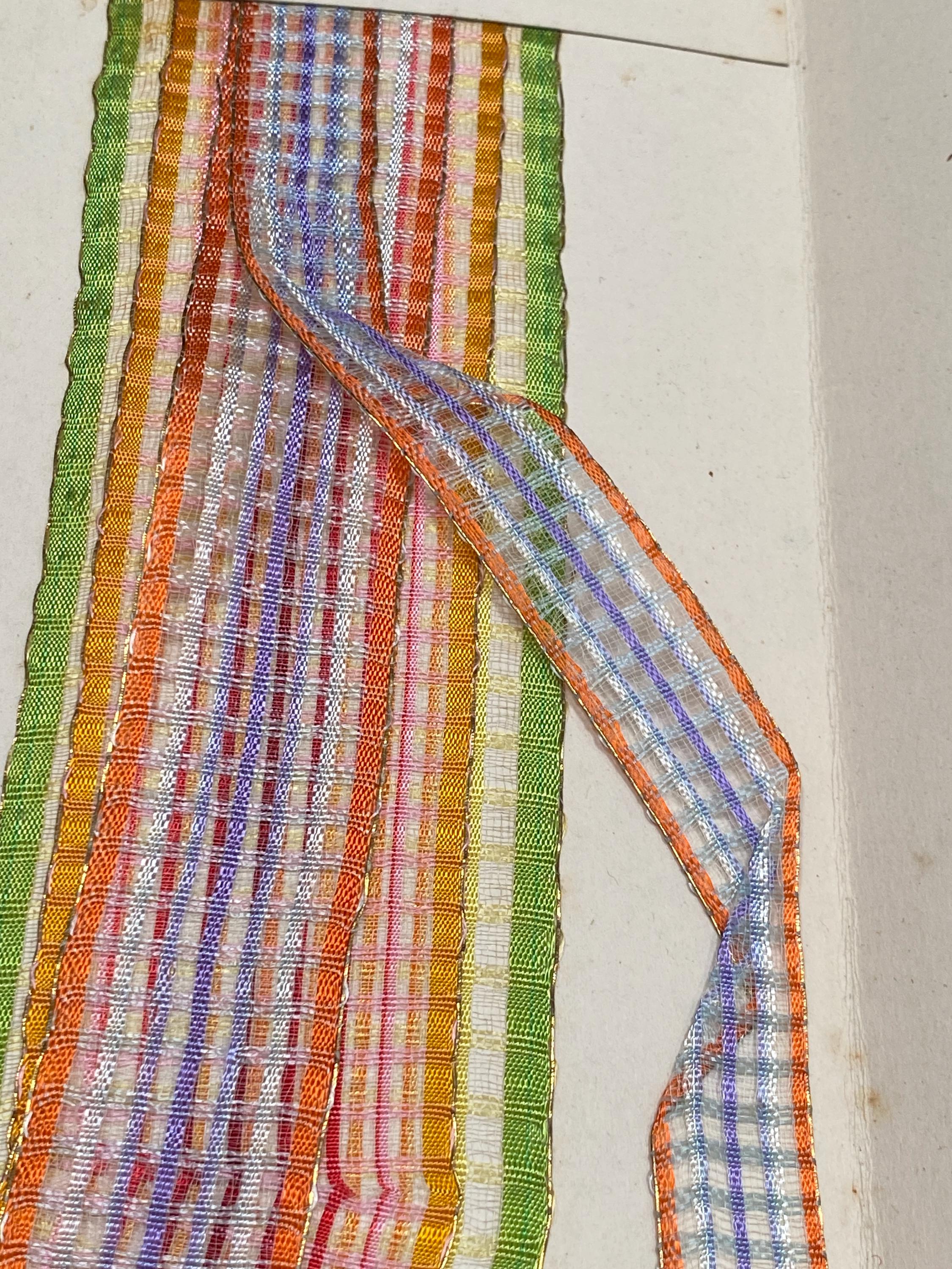 Antique Authentic Ribbon Sample Card - Etsy