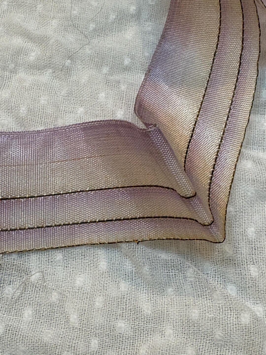 Rare Silk/metal Antique Authentic Ribbon Work Ribbon - Etsy