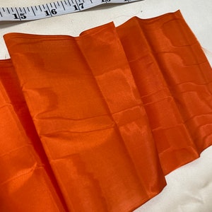 Rare silk moire ribbon 5 wide image 3
