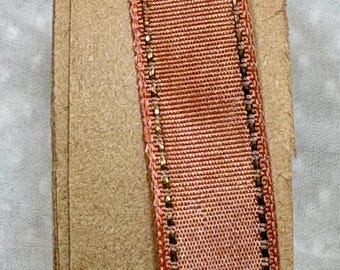 Rare Silk/metal Antique Authentic Ribbon Work Ribbon - Etsy