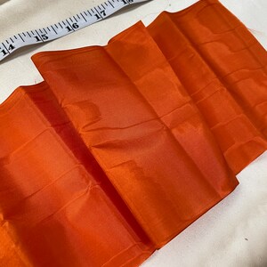 Rare silk moire ribbon 5 wide image 6
