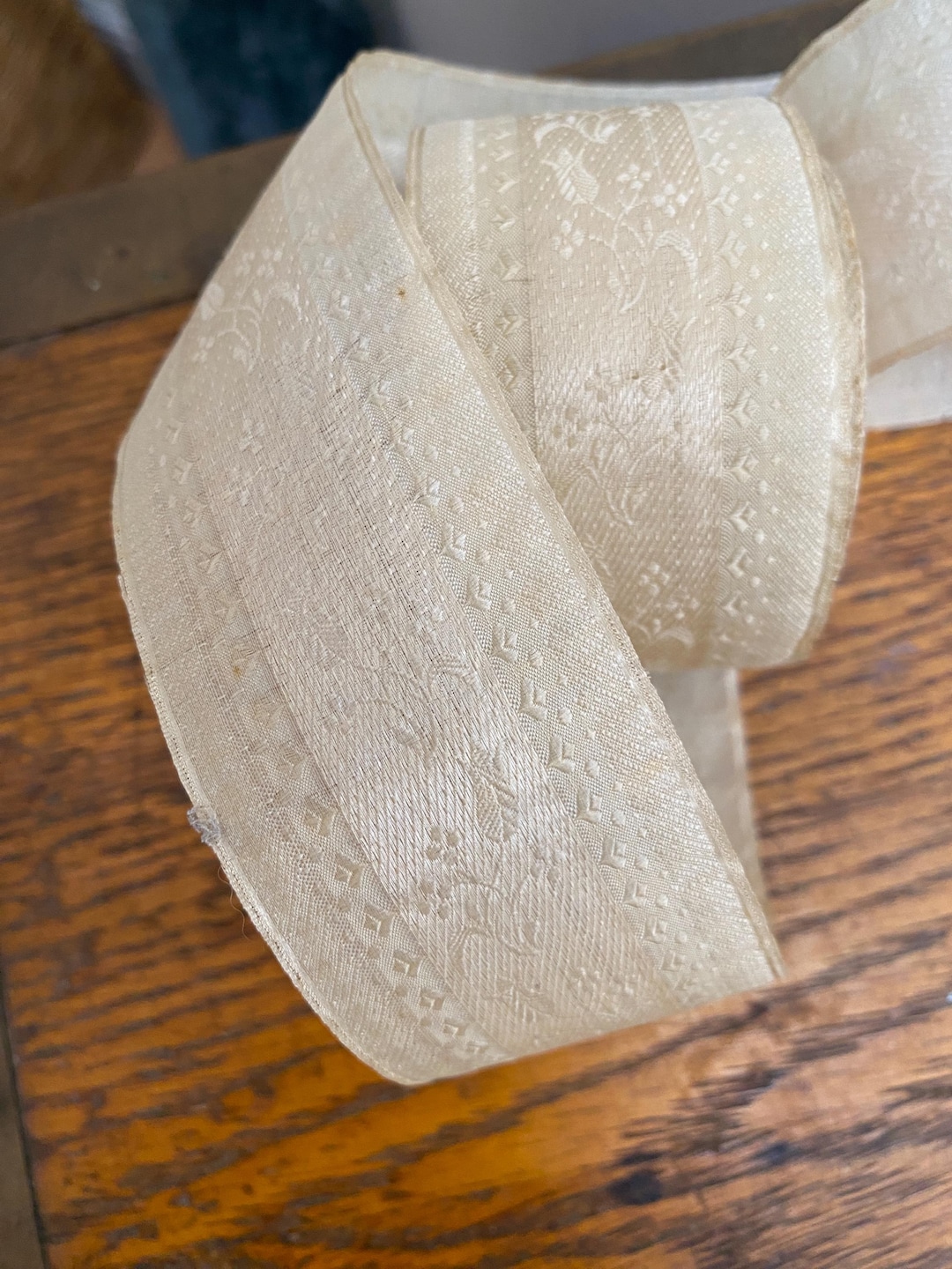 Civil War Period Antique Silk Ribbon Authentic 1850s - Etsy