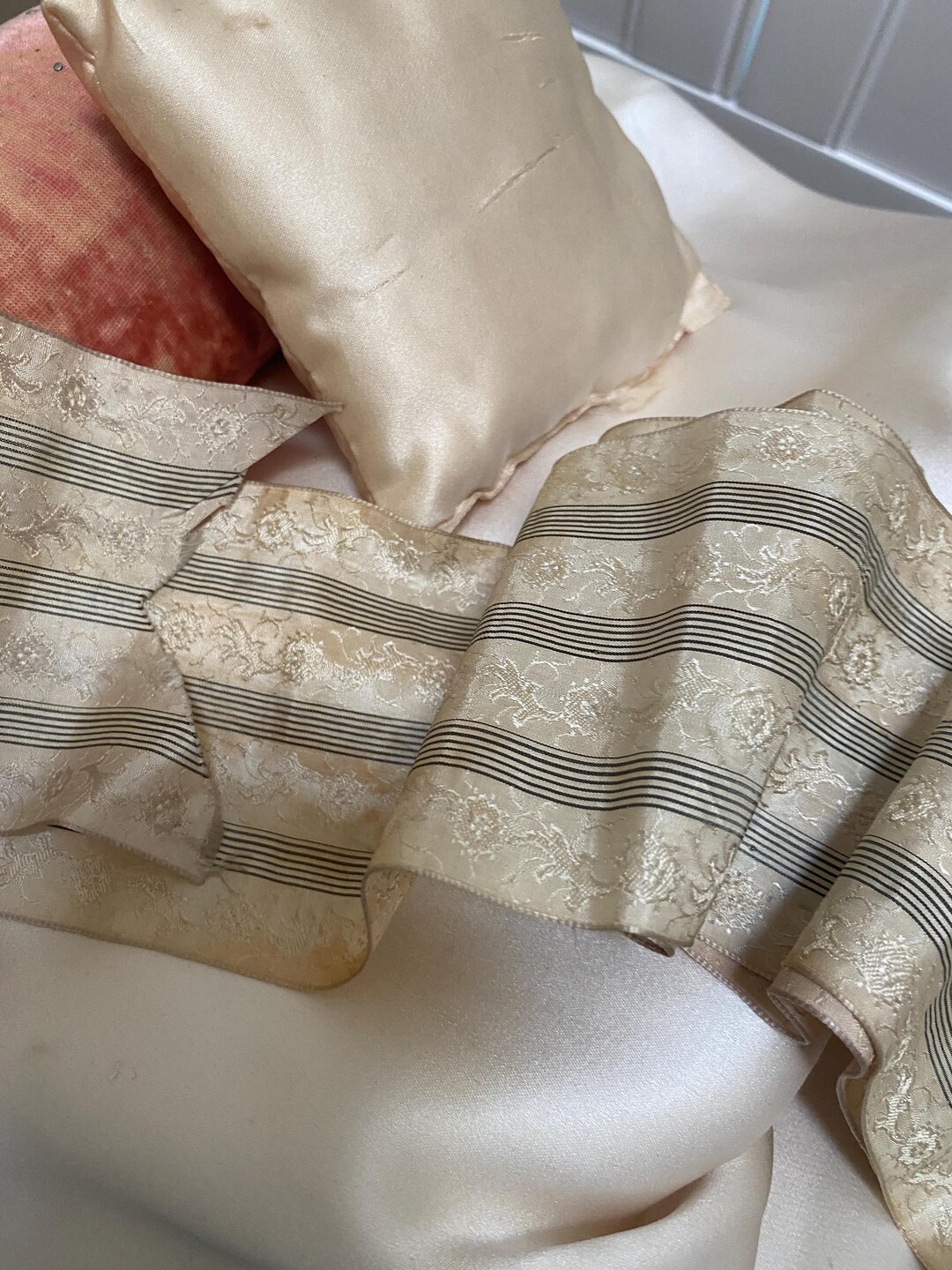 Civil War Period Antique Silk Ribbon Authentic 1850s - Etsy