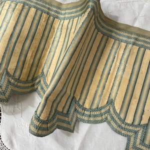 Regency authentic antique valance