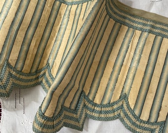 Regency authentic antique valance