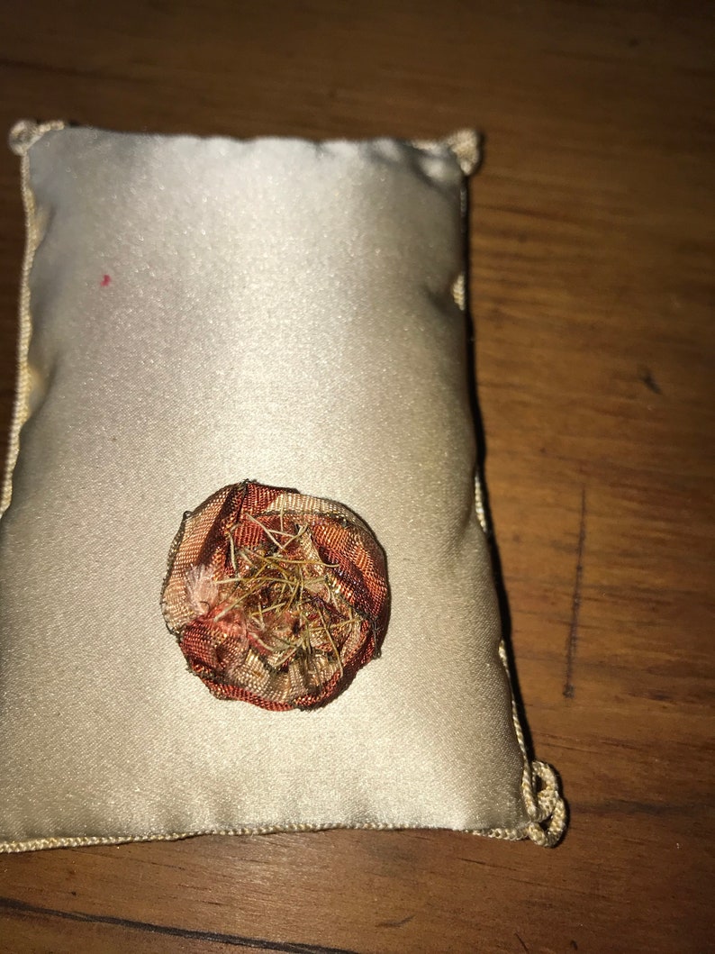 Antique metal ombre rose ribbon work silk ribbon antique 2 colours are available