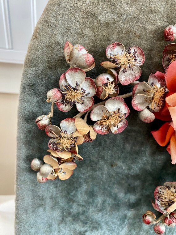 Antique Silk Flower Authentic 1900s - Etsy