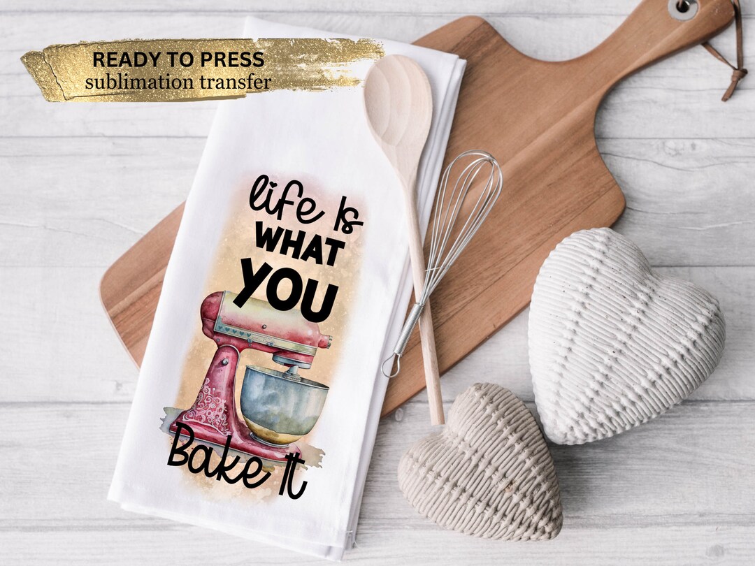 Heat Transfer Designs Ready to Press, Funny Tea Towel Sublimation ...