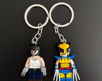 Wolverine Keychain The X Men | Handmade Keyring | Collectable Bag Charm