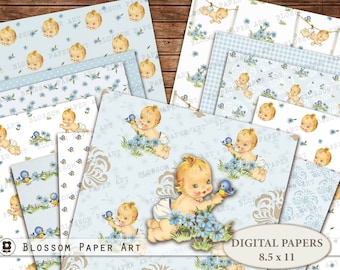 Papeles Decorativos, Papeles para imprimir, Imprímelos para hacer artesanías, decoupage - 2932