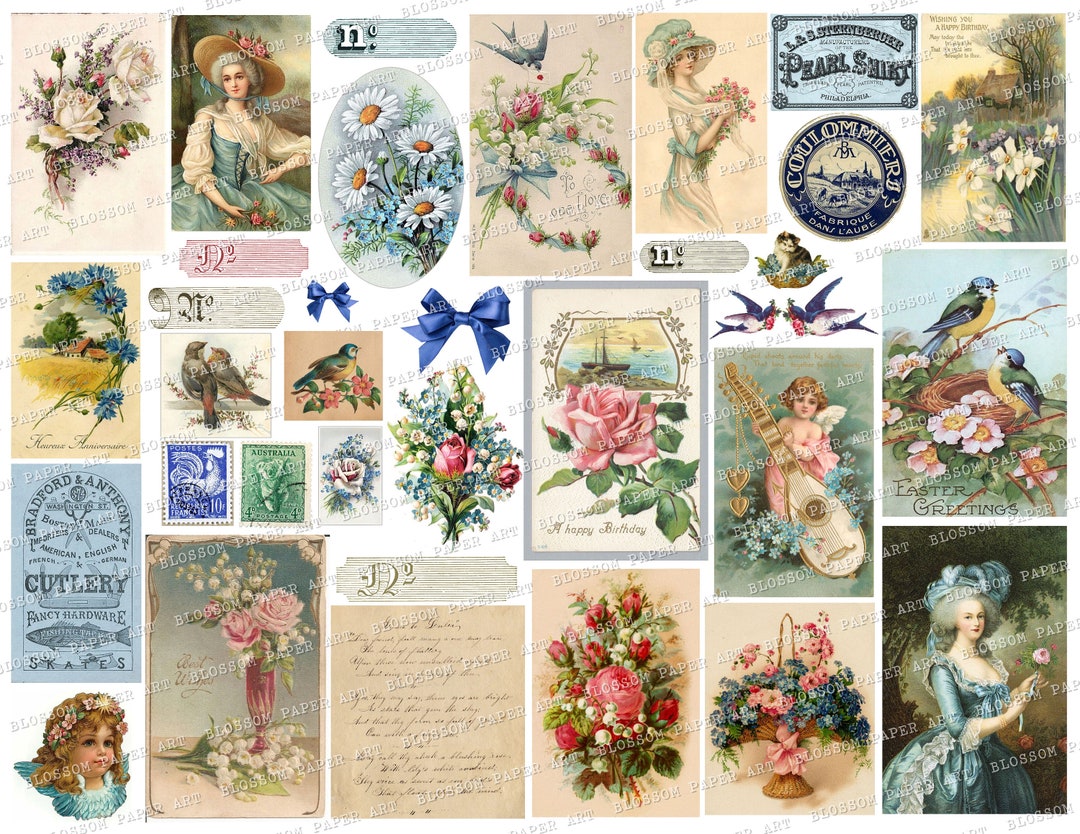 Free Printable Vintage Ephemera