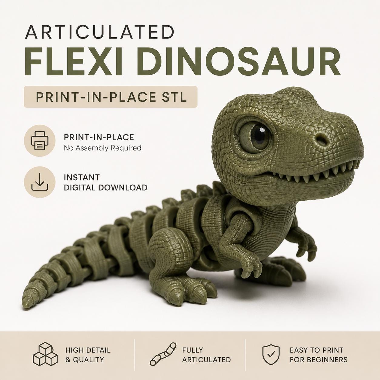 Lot 3 Œufs Dinosaure à Presser – Jouet Antistress TPR – Soulage L’Anxiété – Cadeau Enfants Et Adultes – Pour Détente