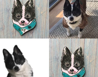 custom dog pin