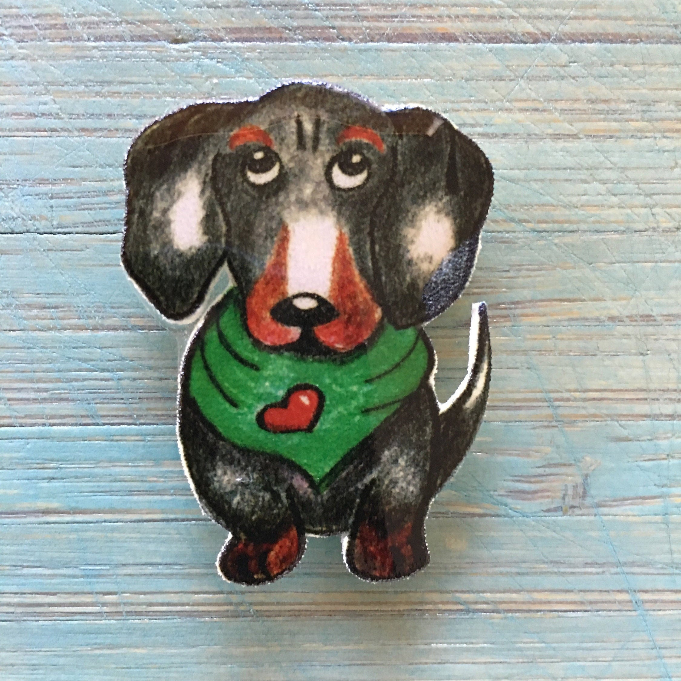Needle Minder Dachshund Needle Mindercross Stitch Etsy