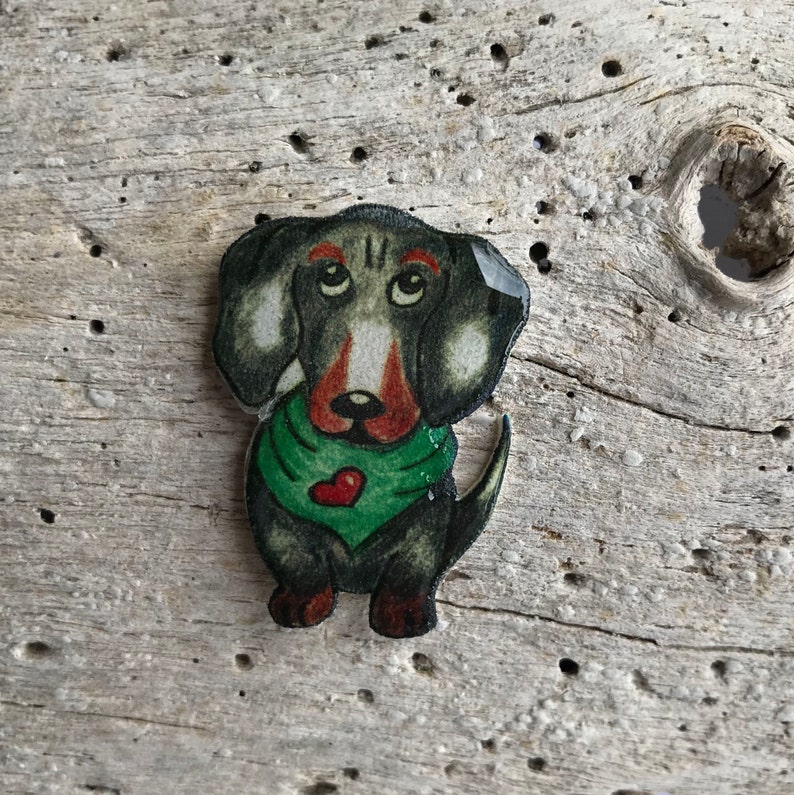 Needle Minder Dachshund Needle Mindercross Stitch Etsy
