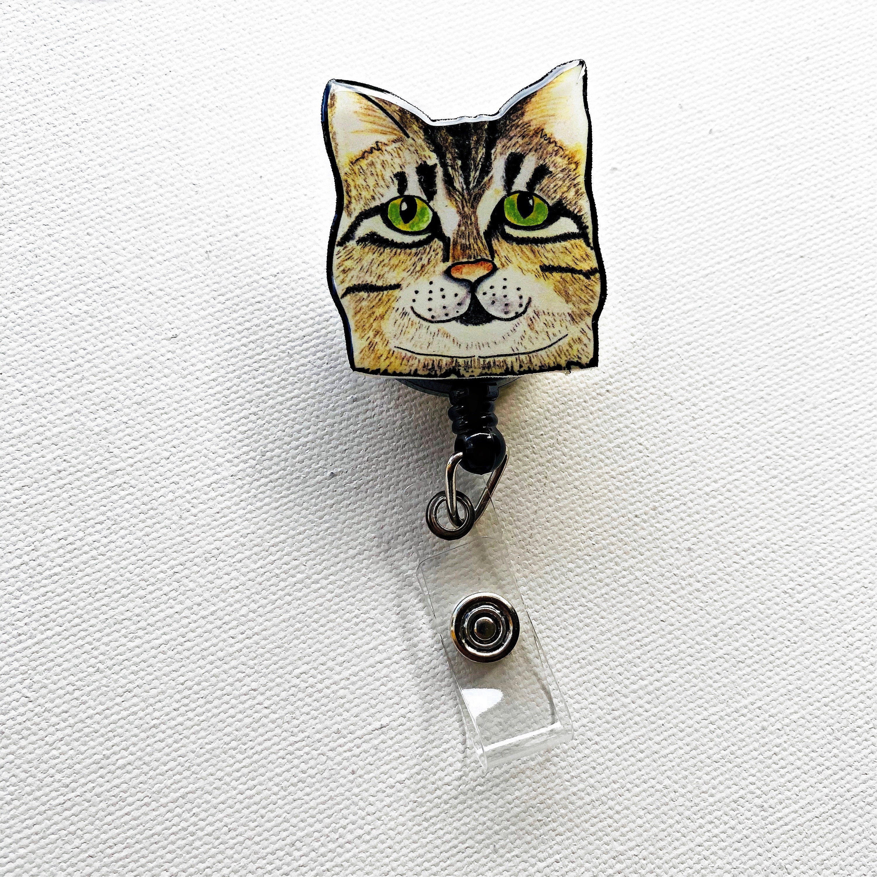 Tabby Cat Badge Reel Gift, Cat Nurse Badge Reel Gift, Cat Mom ID Holder  Gift, Cat Lover Gift, Cat Vet Tech Gift, Cat Veterinary Badge Reel -   Canada